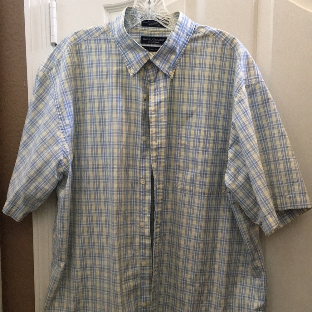 FINAL MARKDOWN Daniel cremieux short sleeved shirt (L)